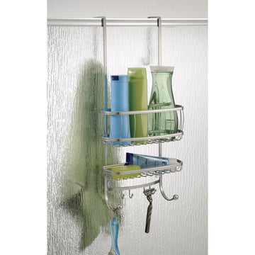 Blicson Silver Metal Hanging Shower Caddy